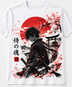 Alternative view of Samurai Spirit Classic T-Shirt