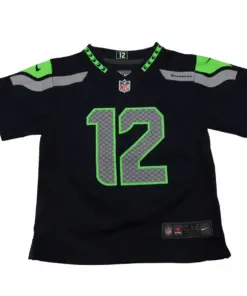 Alternative view of 12s Seattle Seahawks Nike Toddler Game Jersey - College Navy