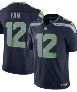 12s Seattle Seahawks Nike Vapor F.U.S.E. Limited Jersey - College Navy