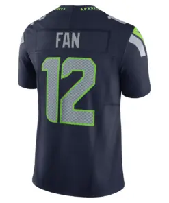12s Seattle Seahawks Nike Vapor F.U.S.E. Limited Jersey - College Navy - Image 4