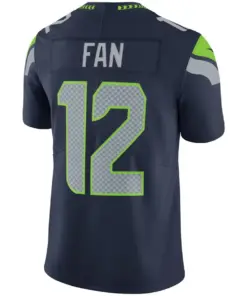 12s Seattle Seahawks Nike Youth Vapor Untouchable Limited Player Jersey - College Navy - Image 3