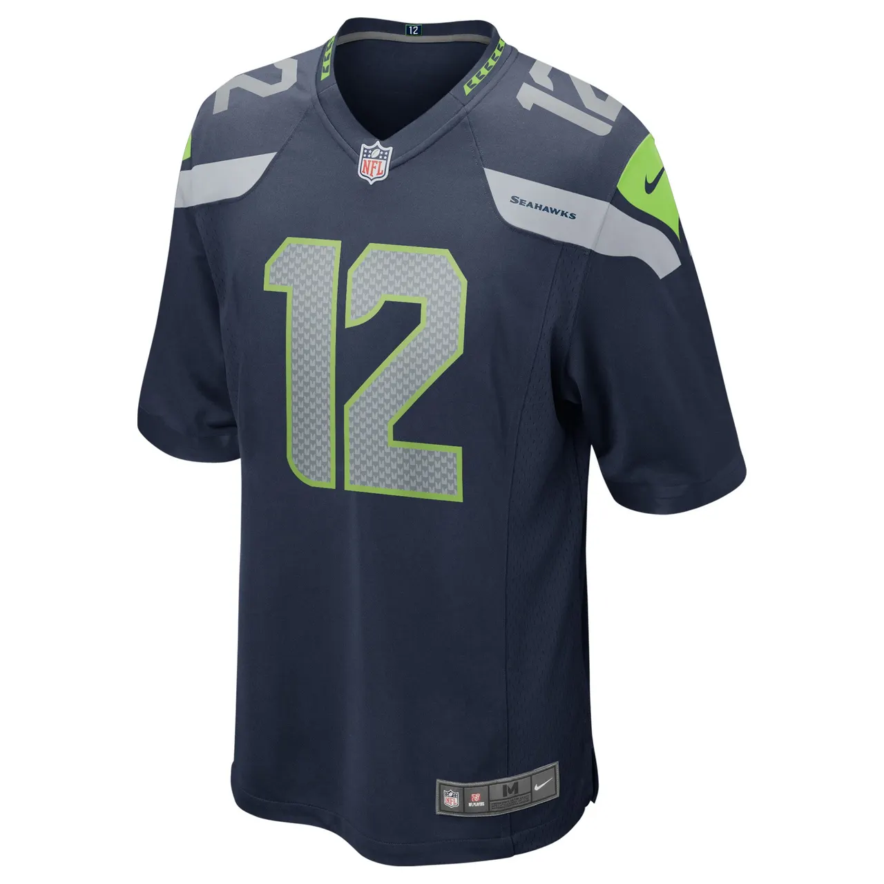 12th Fan Seattle Seahawks Nike Game Jersey - College Navy - Image 3
