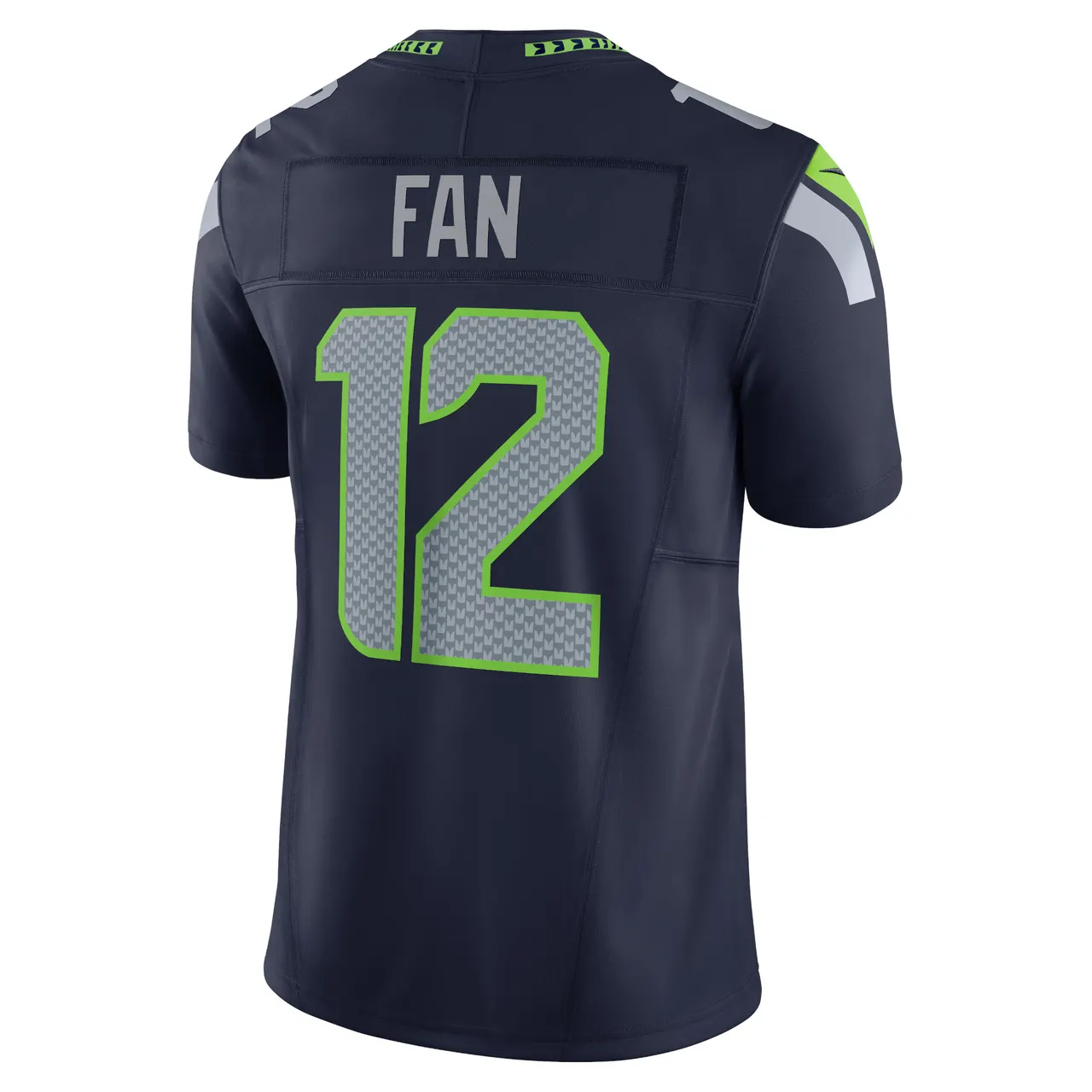 12th Fan Seattle Seahawks Nike Vapor F.U.S.E. Limited Jersey - Navy - Image 4