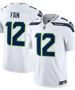 12th Fan Seattle Seahawks Nike Vapor F.U.S.E. Limited Jersey - Navy - Image 5