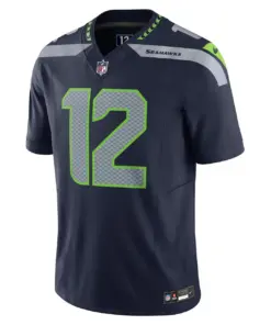 12th Fan Seattle Seahawks Nike Vapor F.U.S.E. Limited Jersey - White - Image 6