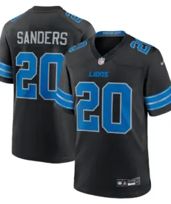 Detroit Lions Nike 2nd Alternate Vapor F.U.S.E. Limited Stitched Jersey - Black - Image 13