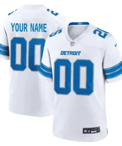 Detroit Lions Nike 2nd Alternate Vapor F.U.S.E. Custom Limited Stitched Jersey - Black - Image 3