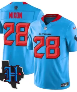 Houston Texans Nike 2024 Texas Patch Vapor Limited Stitched Jersey - Black - Image 44