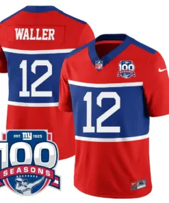 New York Giants Nike Youth Commemorative TLA Stitched Jersey - Red - Image 9