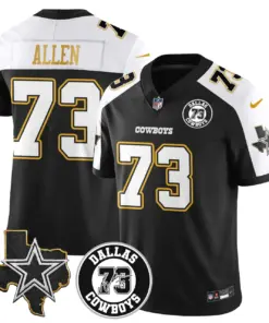 Alternative view of Larry Allen Dallas Cowboys Nike Stitched Jersey - White