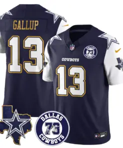 Larry Allen Dallas Cowboys Nike Stitched Jersey - White - Image 21