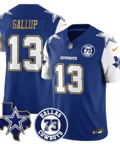 Larry Allen Dallas Cowboys Nike Stitched Jersey - White - Image 30