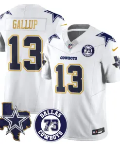 Larry Allen Dallas Cowboys Nike Stitched Jersey - White - Image 37