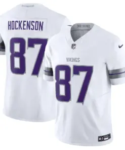Minnesota Vikings Nike 2024 Alternate Winter Warrior Stitched Jersey - White - Image 3