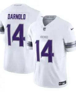 Minnesota Vikings Nike 2024 Alternate Winter Warrior Stitched Jersey - White - Image 6