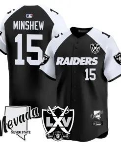 Las Vegas Raiders Nike 2024 65th Anniversary Limited Stitched Jersey - Black - Image 12