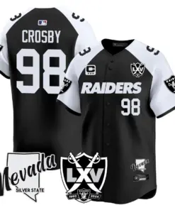 Las Vegas Raiders Nike 2024 65th Anniversary Limited Stitched Jersey - Black
