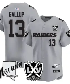 Las Vegas Raiders Nike 2024 65th Anniversary Limited Stitched Jersey - Black - Image 17