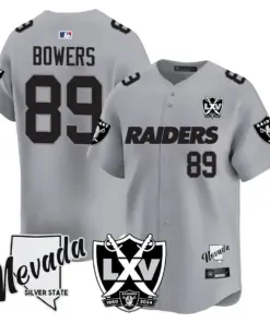 Las Vegas Raiders Nike 2024 65th Anniversary Limited Stitched Jersey - Black - Image 15