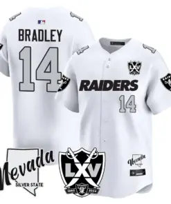 Las Vegas Raiders Nike 2024 65th Anniversary Limited Stitched Jersey - Black - Image 21