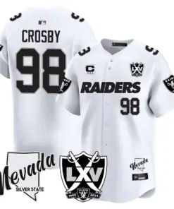 Las Vegas Raiders Nike 2024 65th Anniversary Limited Stitched Jersey - Black - Image 28