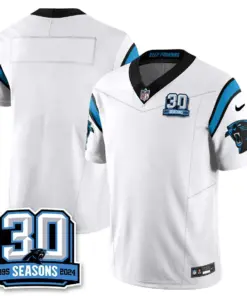 Carolina Panthers Nike Women's 2024 30th Season Vapor Limited Stitched Jersey - Black - Image 15