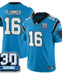 Carolina Panthers Nike Women's 2024 30th Season Vapor Limited Stitched Jersey - Black - Image 22