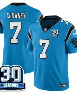 Carolina Panthers Nike Women's 2024 30th Season Vapor Limited Stitched Jersey - Black - Image 19
