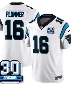 Carolina Panthers Nike Women's 2024 30th Season Vapor Limited Stitched Jersey - Black - Image 26