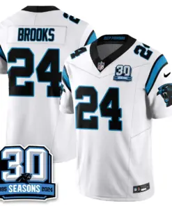 Carolina Panthers Nike Women's 2024 30th Season Vapor Limited Stitched Jersey - Black - Image 27