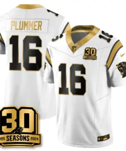 Carolina Panthers Nike Women's 2024 30th Season Vapor Limited Stitched Jersey - Black - Image 34