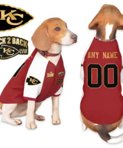 Kansas City Chiefs Nike Chief Super Bowl Champions Pet Coat Gifts for Pet Lovers - Red - Image 7