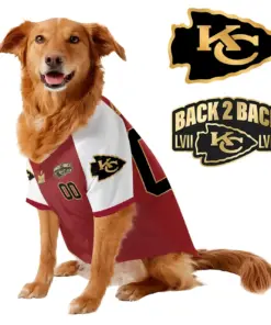 Kansas City Chiefs Nike Chief Super Bowl Champions Pet Coat Gifts for Pet Lovers - Red - Image 6