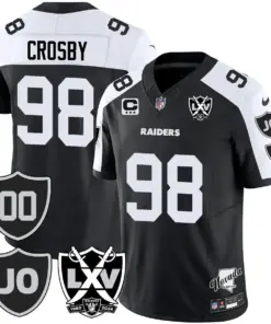 Alternative view of Honor Jim Otto Las Vegas Raiders Nike Vapor Limited Stitched Jersey - Black