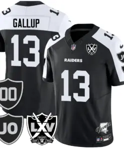 Honor Jim Otto Las Vegas Raiders Nike Vapor Limited Stitched Jersey - Black - Image 6