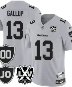 Honor Jim Otto Las Vegas Raiders Nike Vapor Limited Stitched Jersey - Black - Image 20