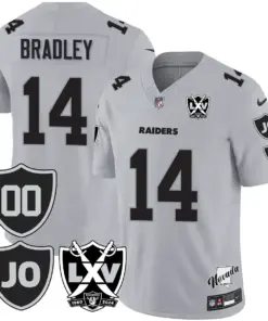 Honor Jim Otto Las Vegas Raiders Nike Vapor Limited Stitched Jersey - Black - Image 18