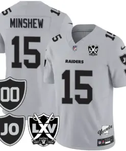 Honor Jim Otto Las Vegas Raiders Nike Vapor Limited Stitched Jersey - Black - Image 21