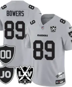 Honor Jim Otto Las Vegas Raiders Nike Vapor Limited Stitched Jersey - Black - Image 17