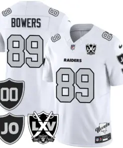 Honor Jim Otto Las Vegas Raiders Nike Vapor Limited Stitched Jersey - Black - Image 23