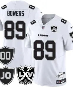 Honor Jim Otto Las Vegas Raiders Nike Vapor Limited Stitched Jersey - Black - Image 29