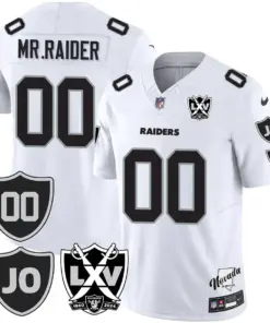 Honor Jim Otto Las Vegas Raiders Nike Vapor Limited Stitched Jersey - Black - Image 36