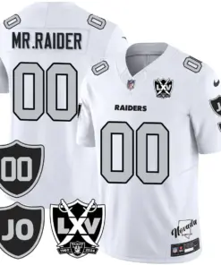 Honor Jim Otto Las Vegas Raiders Nike Vapor Limited Stitched Jersey - Black - Image 37
