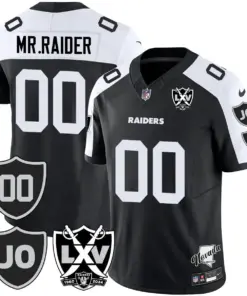 Honor Jim Otto Las Vegas Raiders Nike Vapor Limited Stitched Jersey - Black - Image 39