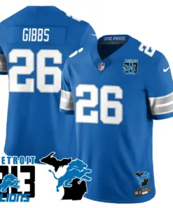 Aidan Hutchinson Detroit Lions Nike 313 King of the North Stitched Jersey - Black - Image 19