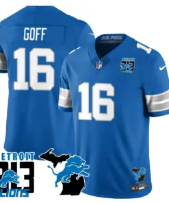 Aidan Hutchinson Detroit Lions Nike 313 King of the North Stitched Jersey - Black - Image 20