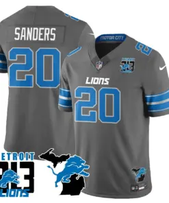Aidan Hutchinson Detroit Lions Nike 313 King of the North Stitched Jersey - Black - Image 32