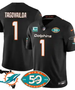 Miami Dolphins Nike 1965 Stitched Jersey - The Dophins Jersey All Stitched - Aqua - Image 27
