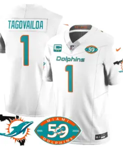 Miami Dolphins Nike 1965 Stitched Jersey - The Dophins Jersey All Stitched - Aqua - Image 34