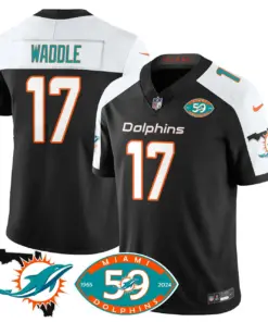 Miami Dolphins Nike 1965 Stitched Jersey - The Dophins Jersey All Stitched - Aqua - Image 43